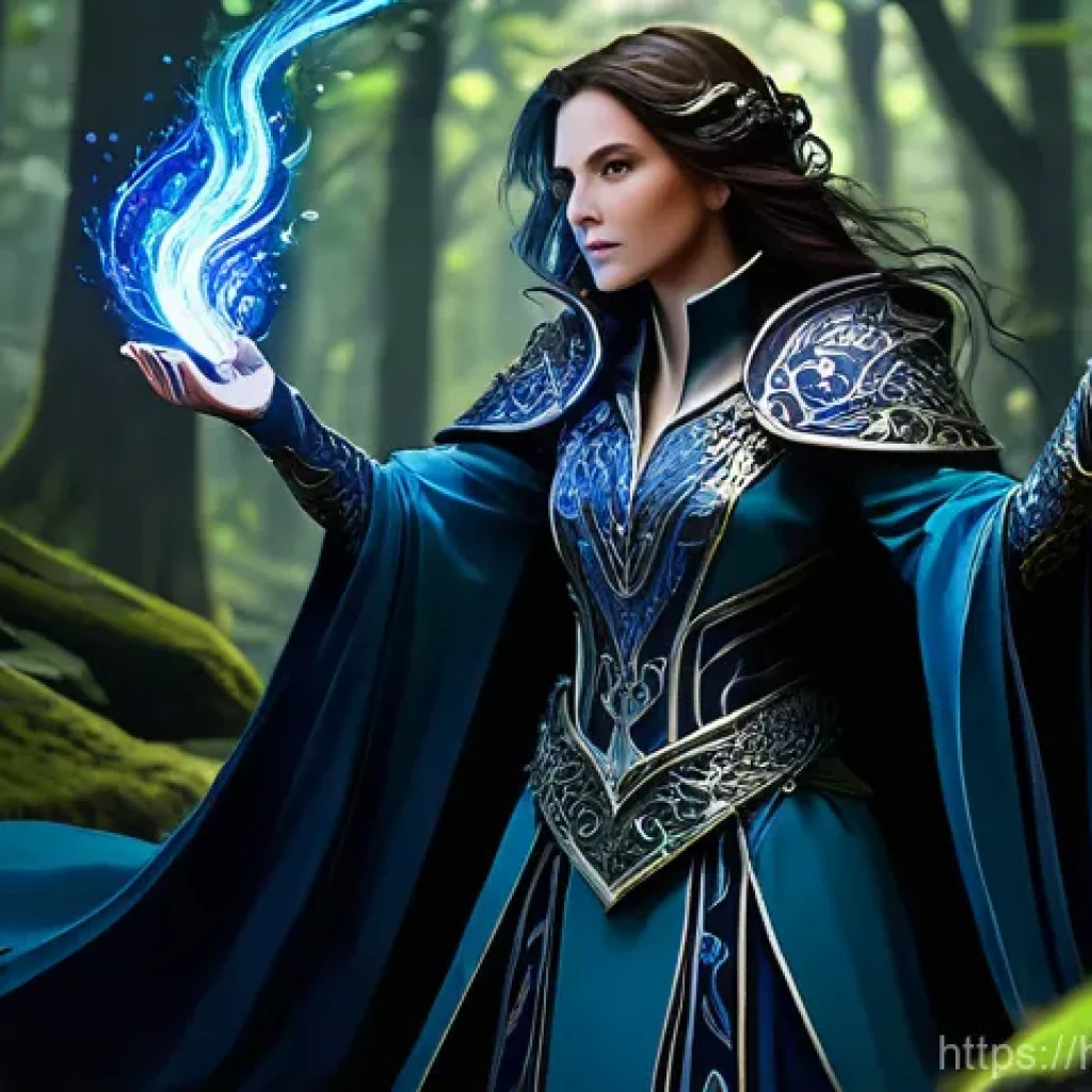 오딘 발할라 라이징 자동사냥 효율적인 설정법 - **Prompt 1: Strategic Sorceress in Action**
    "A female Sorceress, mid-20s, with long, flowing dar...